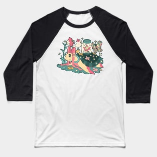Magical Girl Turtle Baseball T-Shirt